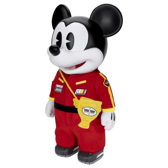 Mickey und seine Freunde Vinyl-Spardose SYAKING-BANG!! Funktionelle Figur Rennwagen Micky 48 cm