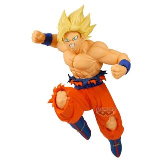 Banpresto Dragon Ball Z Match Makers PVC Figure Super Saiyan Son Goku vs. Broly ver. A Super Saiyan Son Goku 13 cm