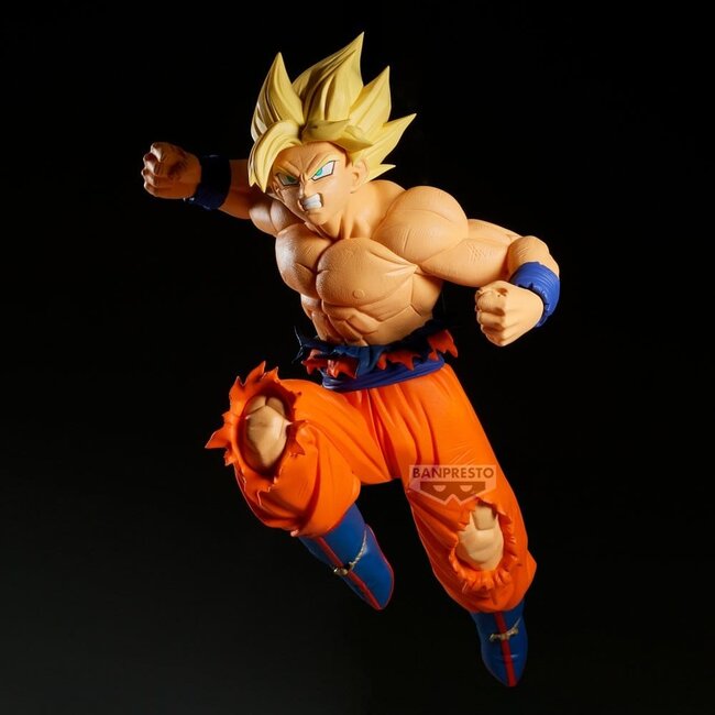 Dragon Ball Z Match Makers PVC Figure Super Saiyan Son Goku vs. Broly ver. A Super Saiyan Son Goku 13 cm