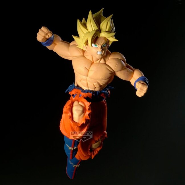 Dragon Ball Z Match Makers PVC-Figur Super Saiyan Son Goku vs. Broly Ver. A Super Saiyan Son Goku 13 cm
