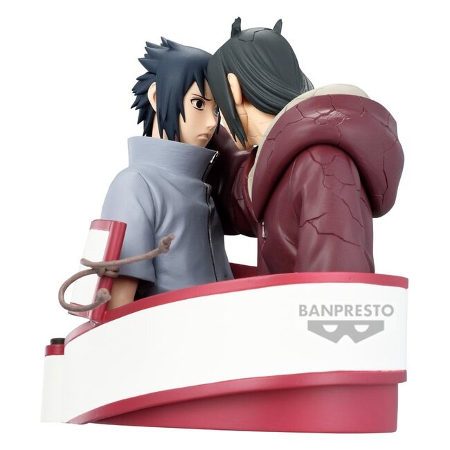 Naruto Shippuden Portrelic PVC Figure Sasuke Uchiha & Itachi Uchiha 12 cm