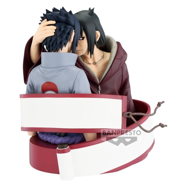 Naruto Shippuden Portrelic PVC Figure Sasuke Uchiha & Itachi Uchiha 12 cm