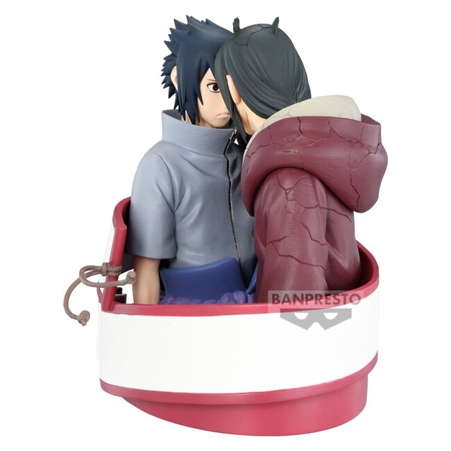 Naruto Shippuden Portrelic PVC Figure Sasuke Uchiha & Itachi Uchiha 12 cm