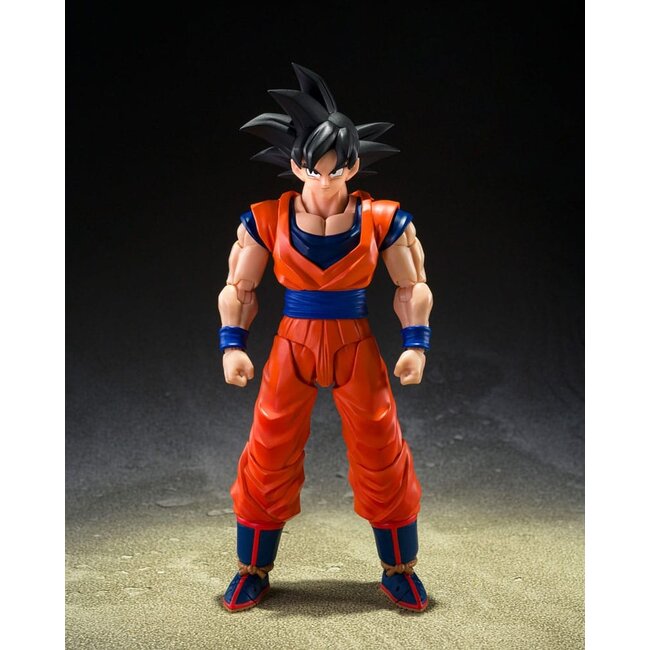Dragon Ball Z SHFiguarts Actionfigur Son Goku (Der gutherzige Saiyajin) 14 cm