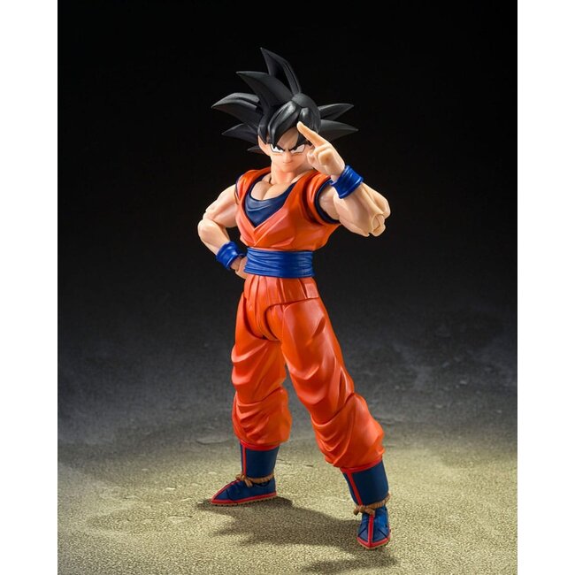 Dragon Ball Z SHFiguarts Actionfigur Son Goku (Der gutherzige Saiyajin) 14 cm