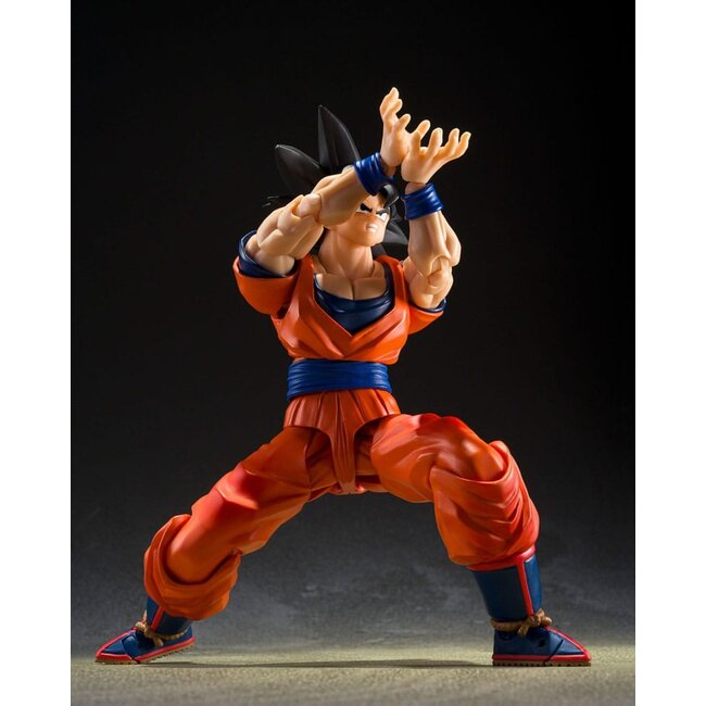 Dragon Ball Z SHFiguarts Actionfigur Son Goku (Der gutherzige Saiyajin) 14 cm