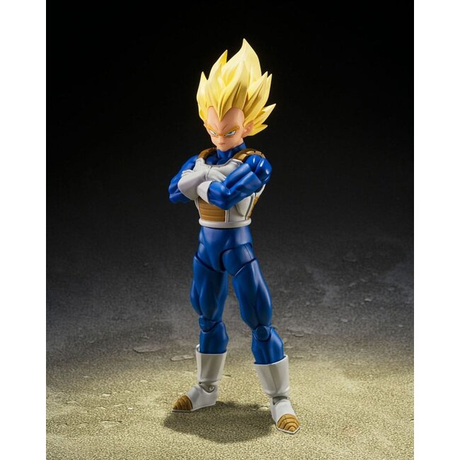 Dragon Ball Z SHFiguarts Actionfigur Super Saiyan Vegeta (Gefährlicher Stolz) 14 cm