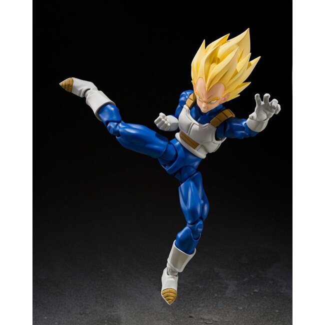 Dragon Ball Z S.H.Figuarts Action Figure Super Saiyan Vegeta (Dangerous Pride) 14 cm