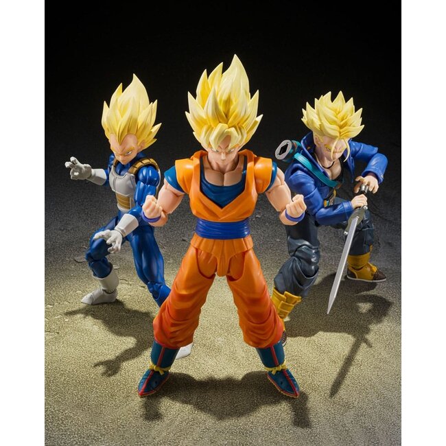 Dragon Ball Z S.H.Figuarts Action Figure Super Saiyan Vegeta (Dangerous Pride) 14 cm