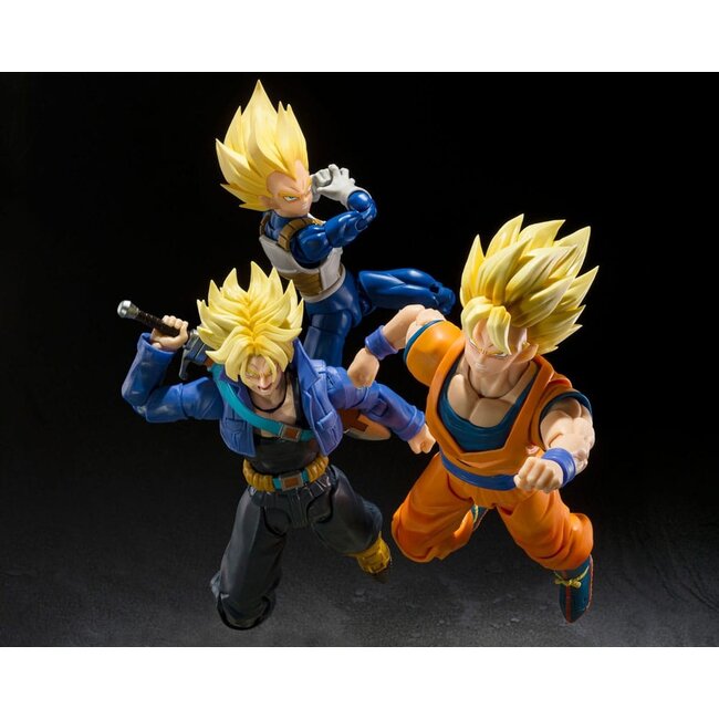 Dragon Ball Z S.H.Figuarts Action Figure Super Saiyan Vegeta (Dangerous Pride) 14 cm