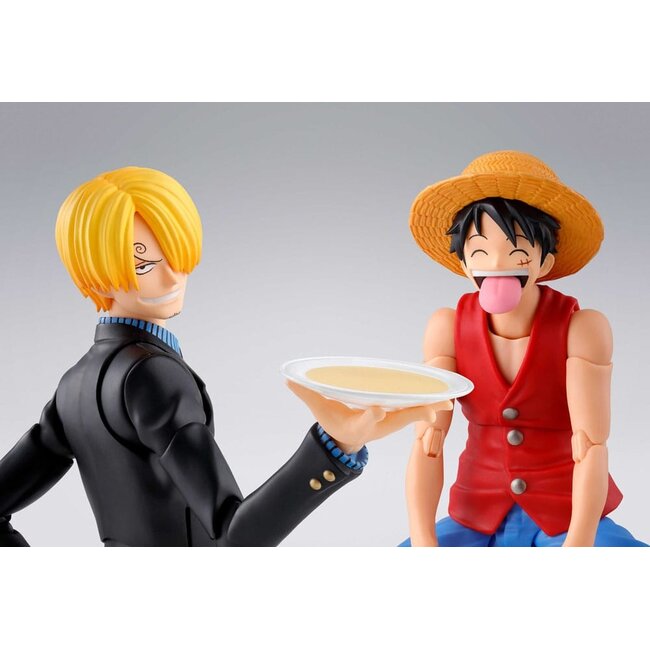 One Piece SHFiguarts Actionfigur Sanji Romance Dawn Ver. 15 cm