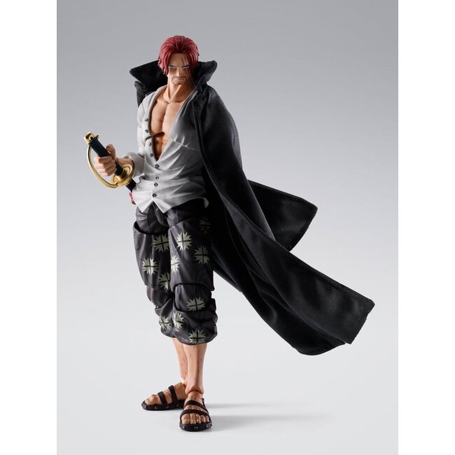One Piece S.H.Figuarts Action Figure Shanks -Marineford- 17 cm