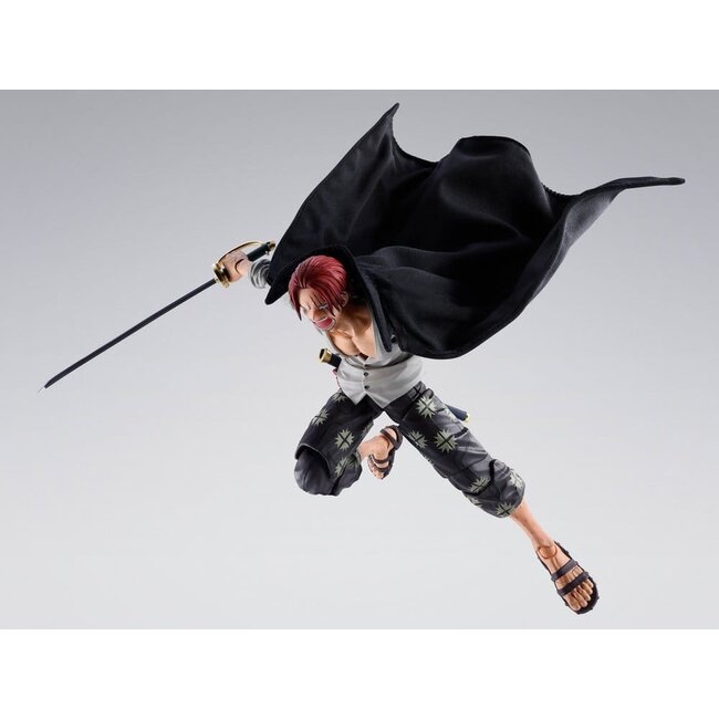 One Piece S.H.Figuarts Action Figure Shanks -Marineford- 17 cm