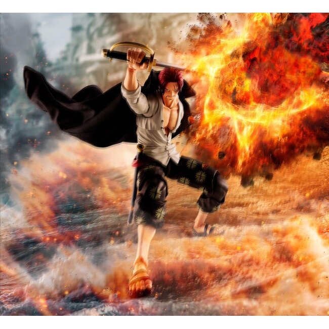 One Piece SHFiguarts Actionfigur Shanks -Marineford- 17 cm
