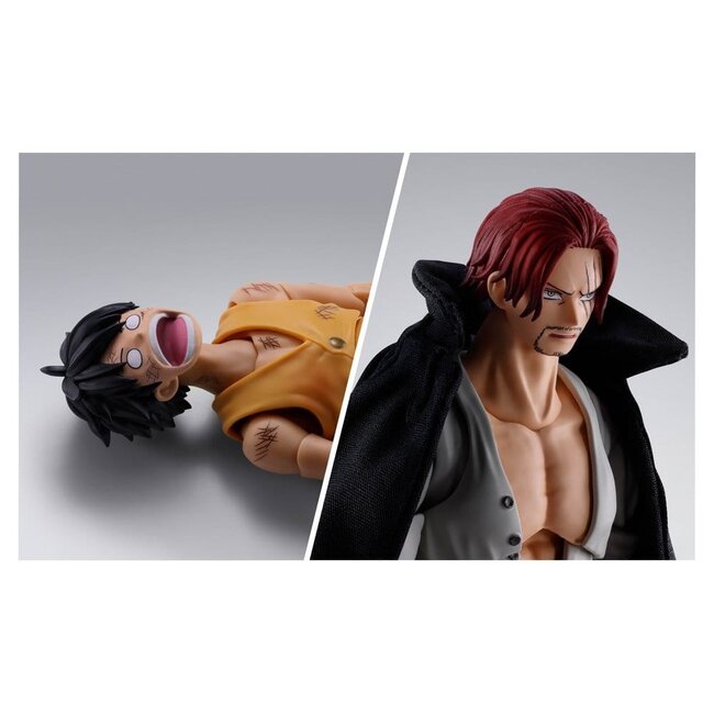 One Piece S.H.Figuarts Action Figure Shanks -Marineford- 17 cm