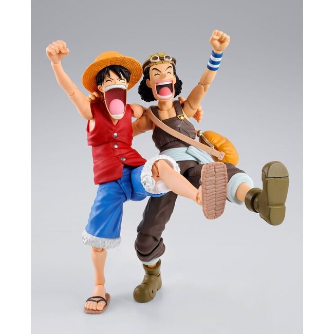 One Piece SHFiguarts Actionfigur Usopp -Romance Dawn- 15 cm