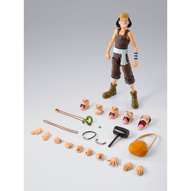 One Piece S.H.Figuarts Action Figure Usopp -Romance Dawn- 15 cm