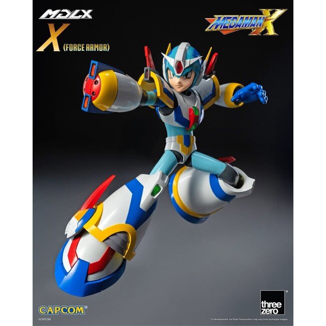 Mega Man X MDLX Actionfigur Rockman / Mega Man Force Armor 12 cm