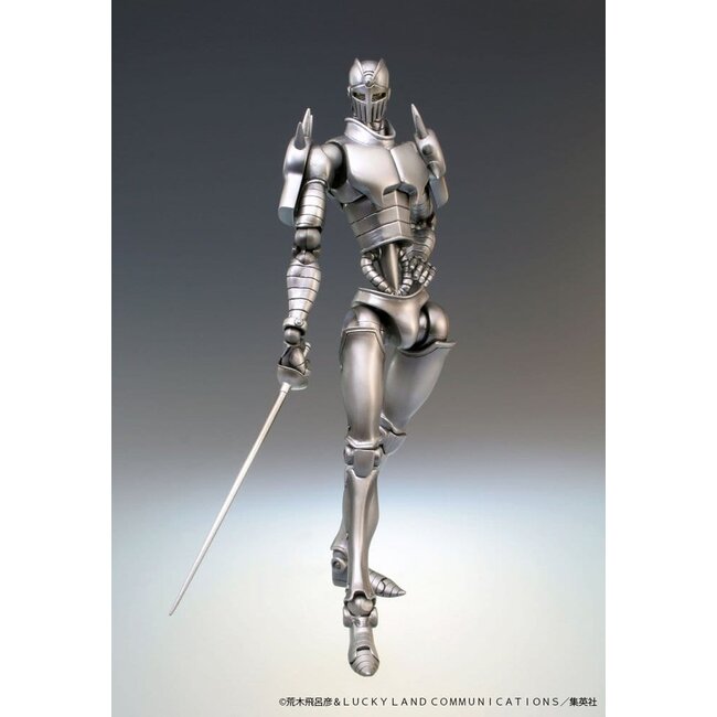 JoJo's Bizarre Adventure: Stardust Crusaders Chozokado Action Figure Silver Chariot 16 cm