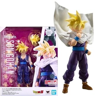 Bandai Tamashii Nations Dragon Ball Z SHFiguarts Actionfigur Super Saiyan Son Gohan – Der Kämpfer, der Goku übertraf – 11 cm