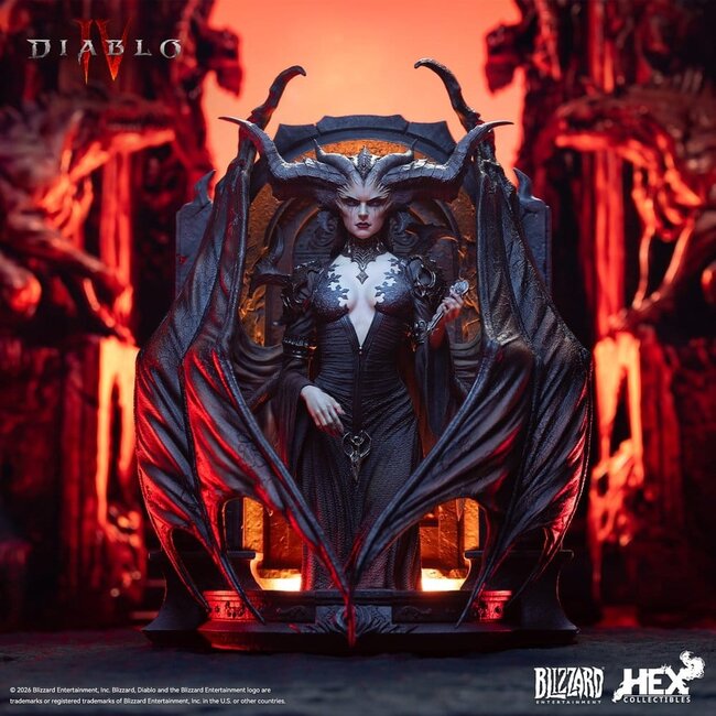 Diablo IV Kunststatue Lilith 34 cm