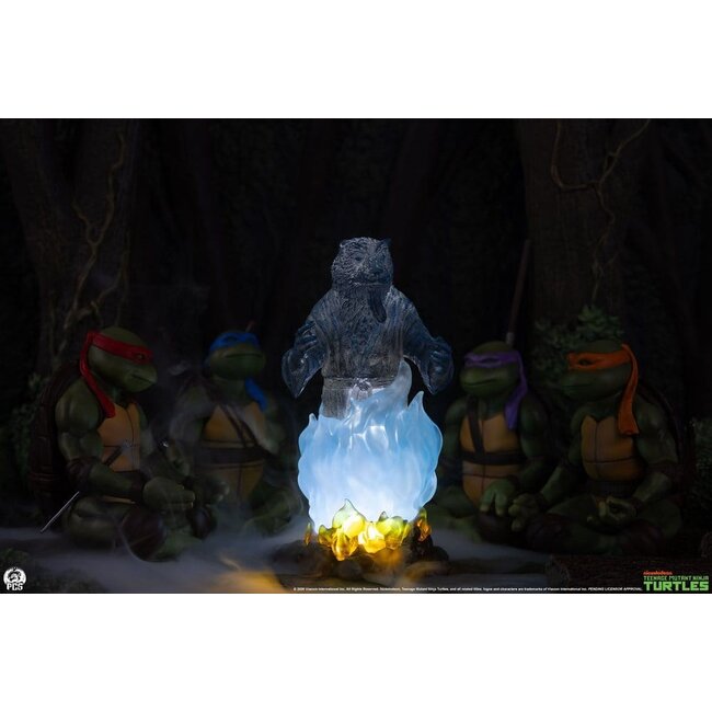 Teenage Mutant Ninja Turtles (Movie Moments) Mini Scale Diorama Splinter's Spirit 36 cm