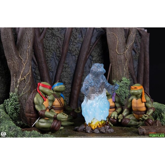 Teenage Mutant Ninja Turtles (Movie Moments) Mini-Diorama Splinters Geist 36 cm