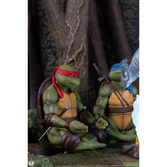 Teenage Mutant Ninja Turtles (Movie Moments) Mini-Diorama Splinters Geist 36 cm