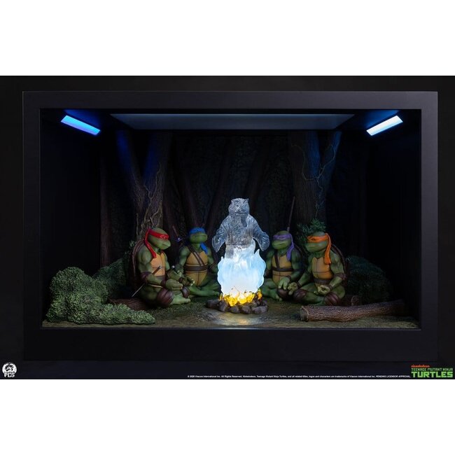 Teenage Mutant Ninja Turtles (Movie Moments) Mini-Diorama Splinters Geist 36 cm