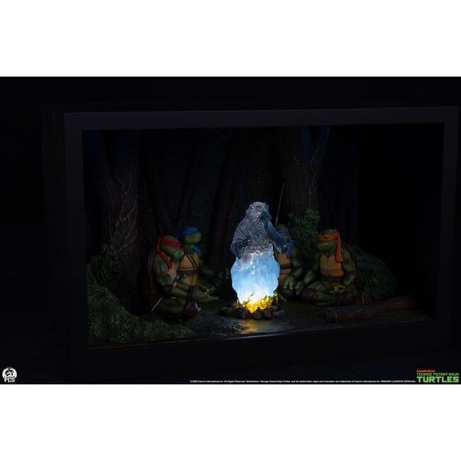 Teenage Mutant Ninja Turtles (Movie Moments) Mini-Diorama Splinters Geist 36 cm