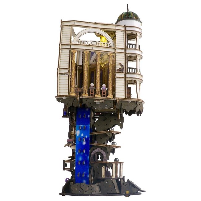 Harry Potter 3D Wooden Puzzle Gringotts Bank Marble Run