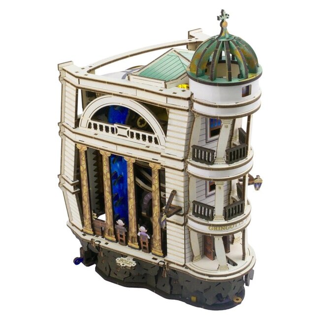 Harry Potter 3D Wooden Puzzle Gringotts Bank Marble Run