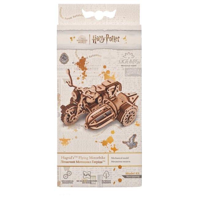 Harry Potter 3D-Holzpuzzle Hagrids fliegendes Motorrad