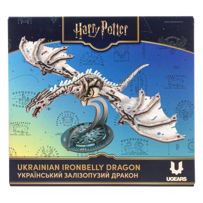 Harry Potter Wooden Model Kit Ukrainian Ironbelly Dragon