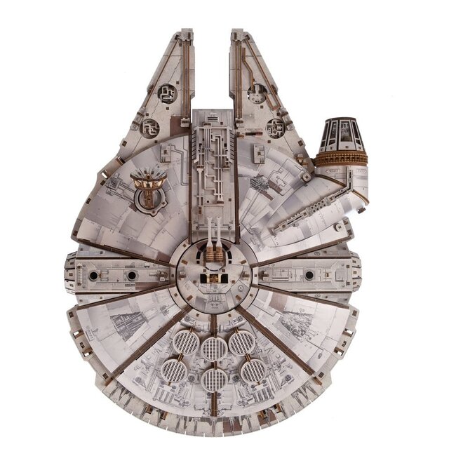 Star Wars Wooden Model Kit Millennium Falcon