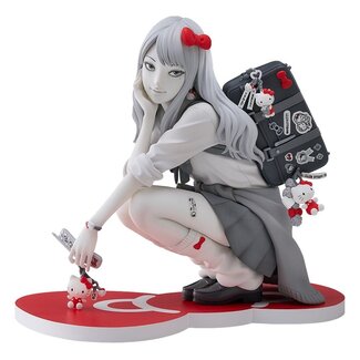 Good Smile Company Junji Ito PVC Figur Gyaru Tomie x Hello Kitty 14 cm