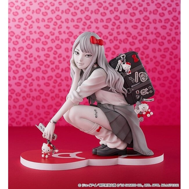 Junji Ito PVC Figur Gyaru Tomie x Hello Kitty 14 cm
