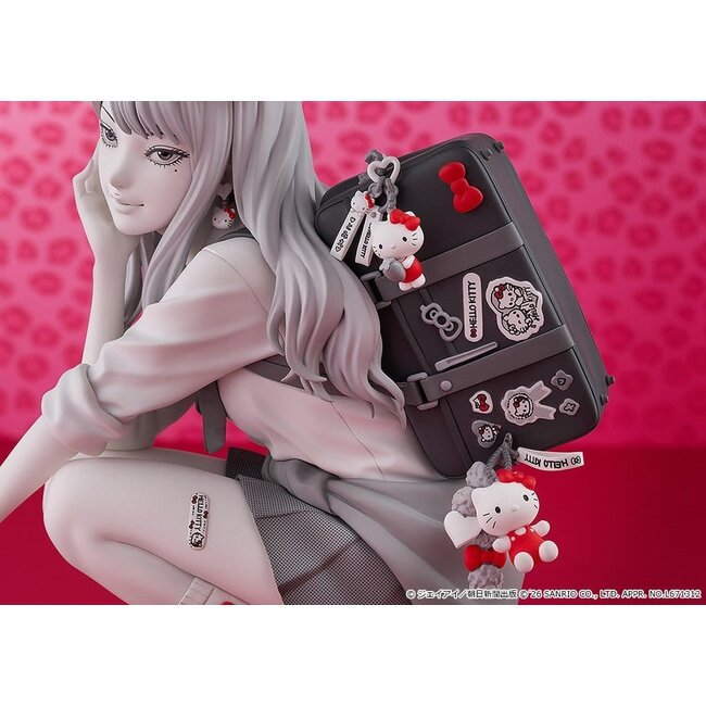 Junji Ito PVC-figuur Gyaru Tomie x Hello Kitty 14 cm