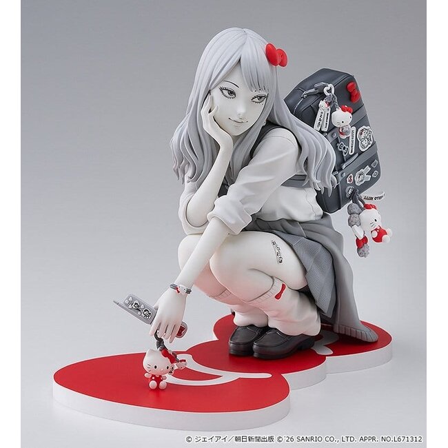 Junji Ito PVC Figur Gyaru Tomie x Hello Kitty 14 cm