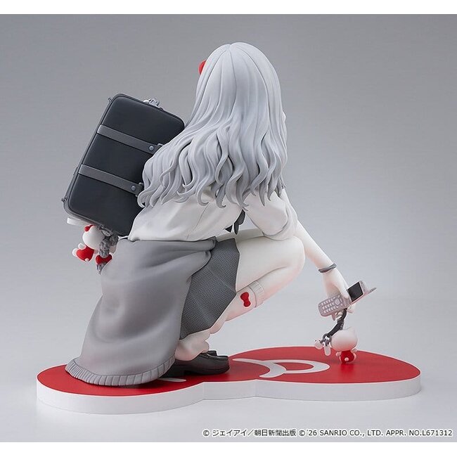 Junji Ito PVC-figuur Gyaru Tomie x Hello Kitty 14 cm