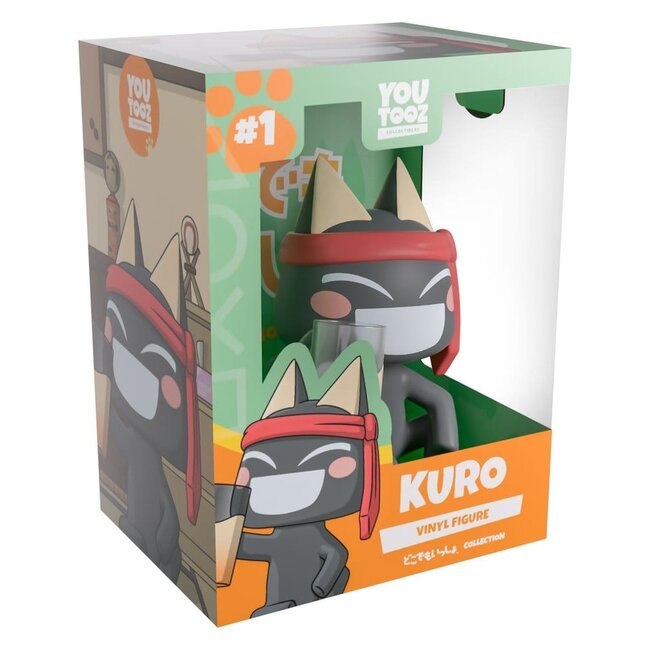 Doko Demo Issyo Vinyl Figur Kuro 9 cm