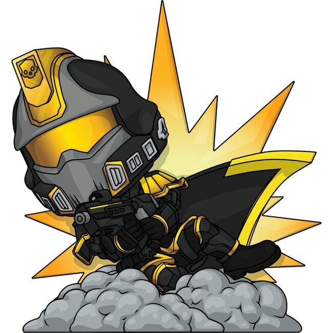 Helldivers 2 Vinyl Figure Hero of the Federation 10 cm