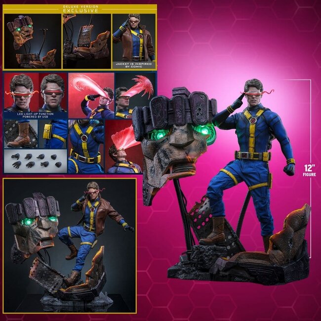 Avengers: Doomsday Movie Masterpiece Action Figure 1/6 Cyclops (Deluxe Version) 30 cm