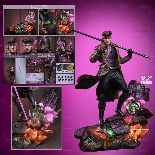 Avengers: Doomsday – Film-Meisterwerk-Actionfigur 1/6 Gambit (Deluxe-Version) 31 cm