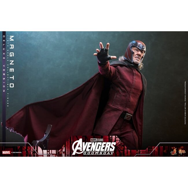 Avengers: Doomsday – Film-Meisterwerk-Actionfigur 1/6 Magneto (Deluxe-Version) 30 cm