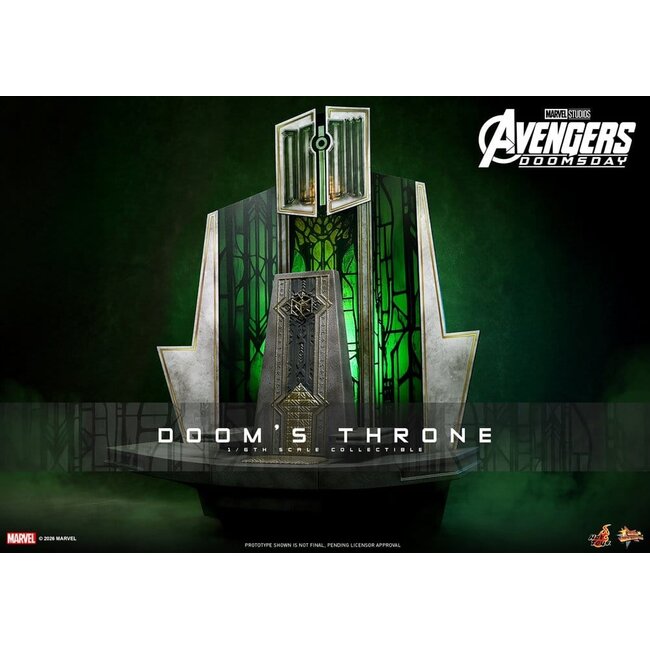 Avengers: Doomsday Movie Masterpiece Action Figure Accessory 1/6 Doom's Throne 33 cm