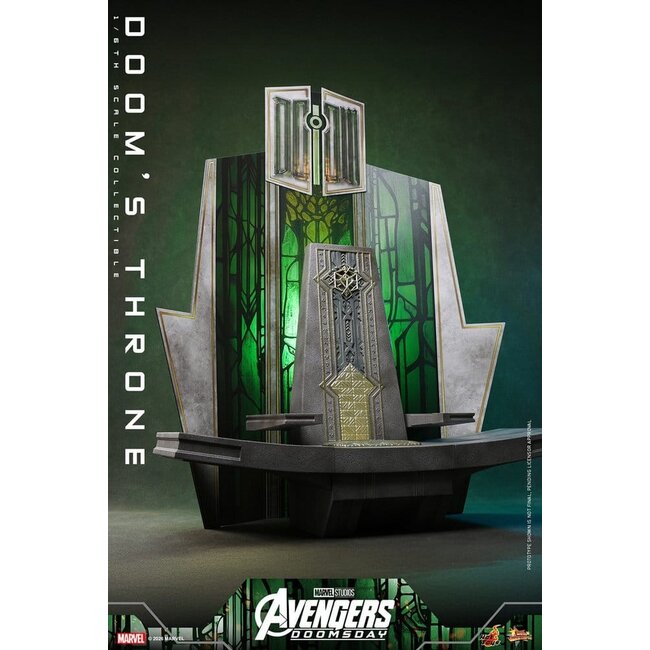Avengers: Doomsday – Film-Meisterwerk-Actionfigur-Zubehör 1/6 Dooms Thron 33 cm