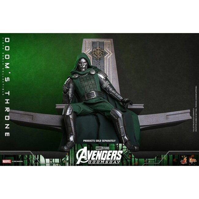 Avengers: Doomsday – Film-Meisterwerk-Actionfigur-Zubehör 1/6 Dooms Thron 33 cm