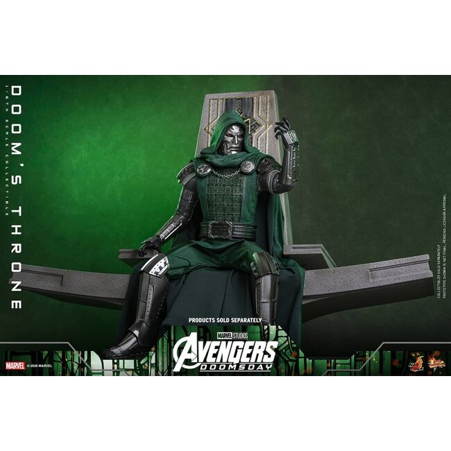 Avengers: Doomsday Movie Masterpiece Action Figure Accessory 1/6 Doom's Throne 33 cm
