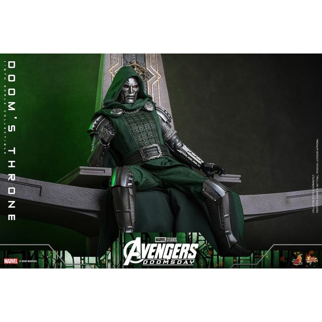 Avengers: Doomsday – Film-Meisterwerk-Actionfigur-Zubehör 1/6 Dooms Thron 33 cm